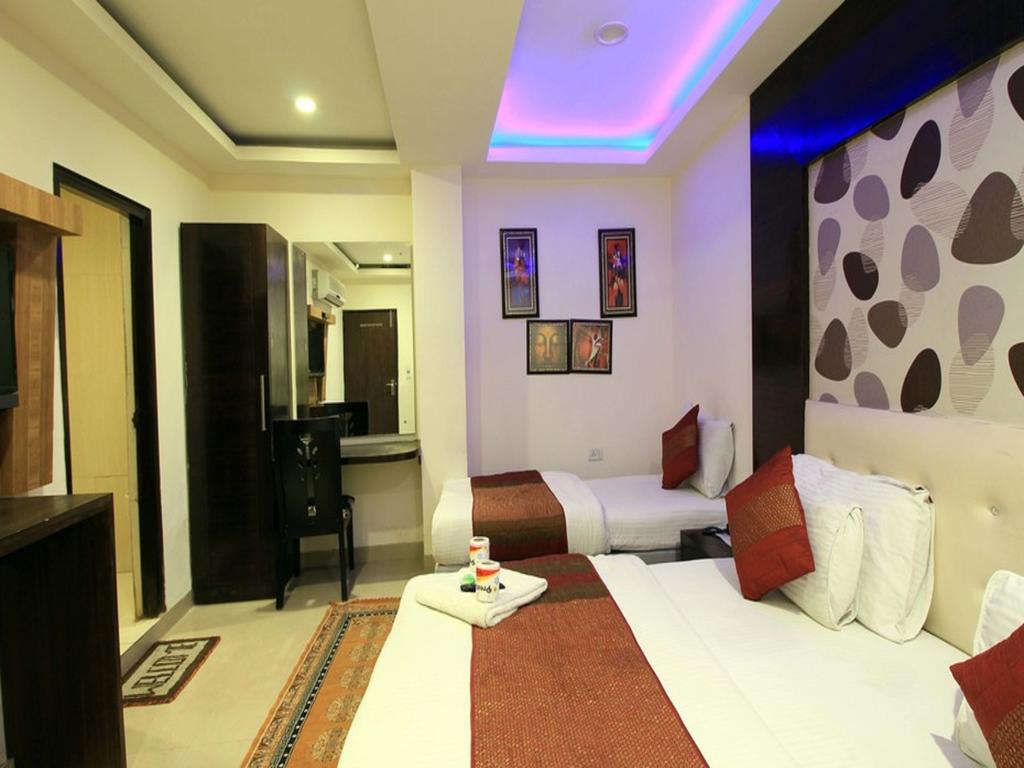 ניו דלהי Hotel Arjun מראה חיצוני תמונה